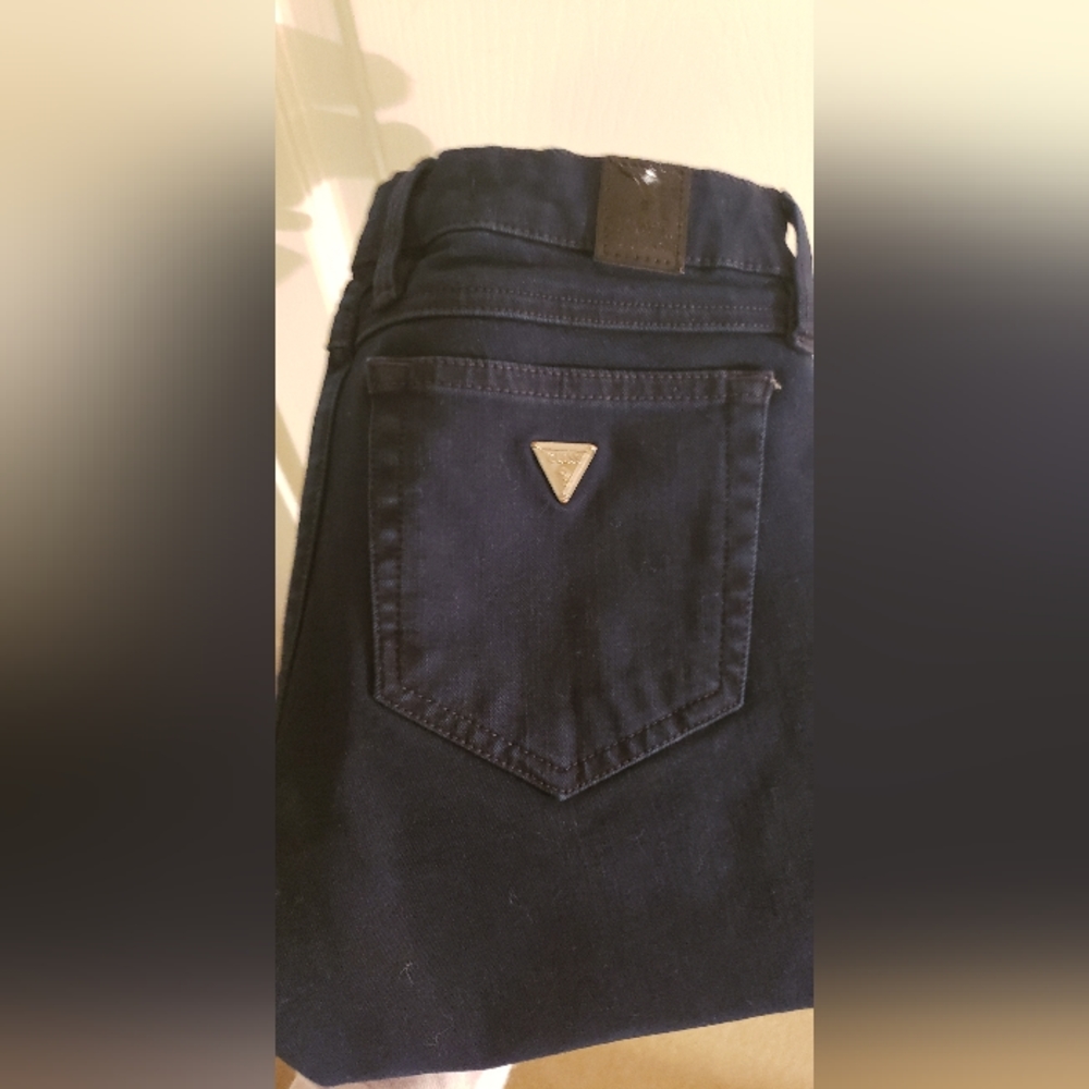 Guess Indigo Ankle zip Jeans